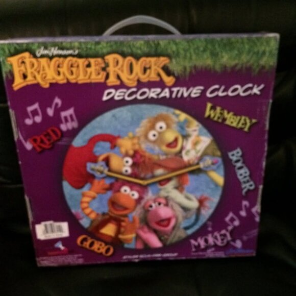 Fraggle Rock Hallmark Jim Henson Large Wall Clock New in Damaged Packaging - Picture 4 of 7